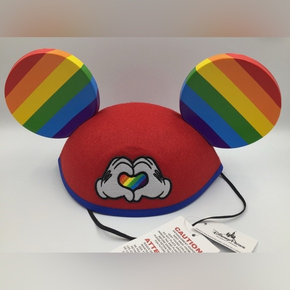 NWT OFFICIAL DISNEY PARKS PRIDE MOUSE EARS. - Picture 2 of 6